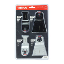 Load image into Gallery viewer, Timco Multi-Tool Blade Sets - 4 Piece Set
