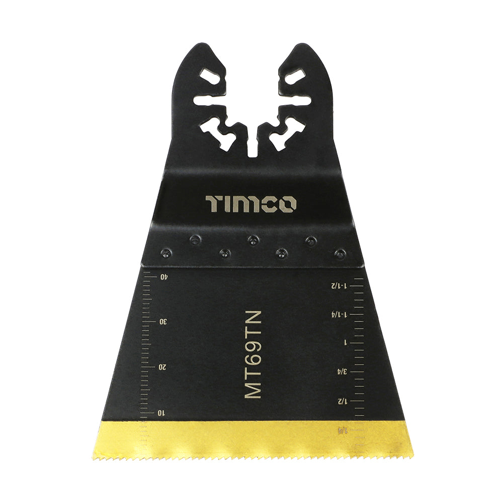 Timco Multi-Tool Blades - Fine Cut Blade For Wood & Metal - 69mm