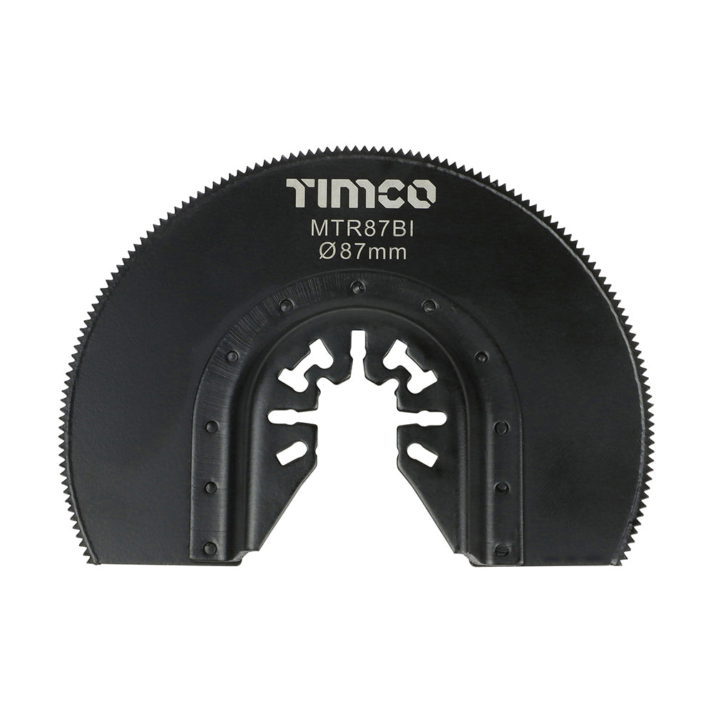 Timco Bi-Metal Multi-Tool Blades - Radial - For Wood / Metal