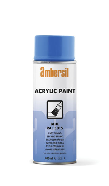 Ambersil Acrylic Spray Paint - Blue - RAL 5015