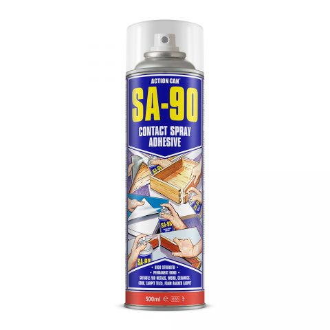 Action Can SA-90 Heavy Duty Industrial Adhesive Spray - 500ml