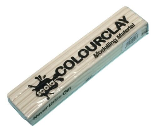 Scola Modelling / Colour Clay Dough - 500g Bar