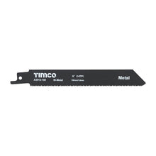 Load image into Gallery viewer, Timco Bi-Metal Reciprocating Saw Blades - Metal Cutting
