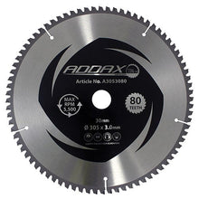 Load image into Gallery viewer, Timco TCT -5 Degree Aluminium Circular  Saw Blades
