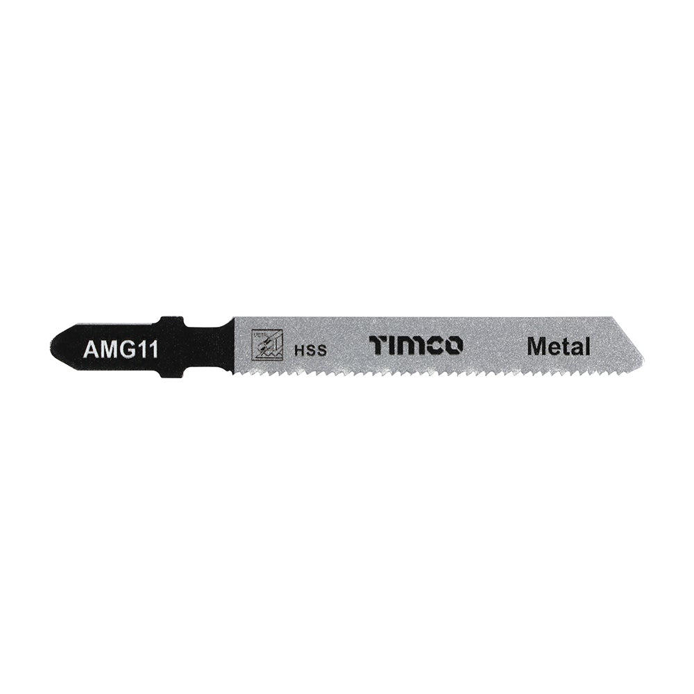 Timco Jigsaw Blades - Metal Cutting - HSS Blades