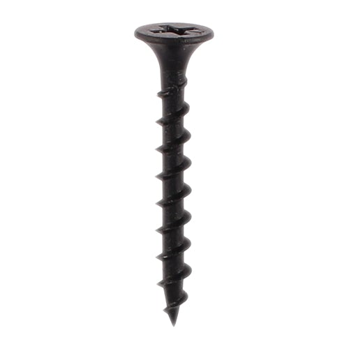 Drywall Metal Stud Plasterboard Screws - PH - Bugle - Fine Thread - Black / Grey Phosphate