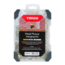 Load image into Gallery viewer, TIMCO Picture Hanging Kit Mixed Tray - 179pcs
