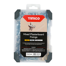 Load image into Gallery viewer, TIMCO Plasterboard Fixings Mixed Tray - 106pcs
