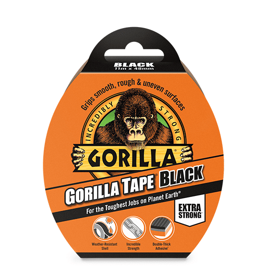 Gorilla Tape – Black - 48mm x 11m