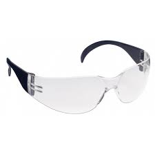 Blackrock Safety Spectacle With Anti-Scratch Lens - EN166 - Clear