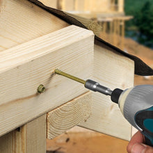 Load image into Gallery viewer, Timber Frame Construction &amp; Landscaping Screws - Hex Head - Green Organic
