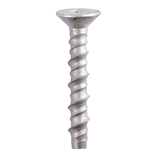 Multi-Fix Masonry Concrete Bolts  - Countersunk - Exterior (Silver Organic) - 8mm Ø Hole