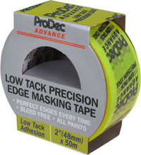 Load image into Gallery viewer, ProDec Advance Low Tack Precision Edge Masking Tape - Various Sizes
