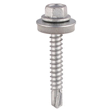 Load image into Gallery viewer, Bi-Metal Hex Self-Drilling Screws EPDM Washer
