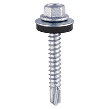 Load image into Gallery viewer, Zinc Hex Self-Drilling Screws EPDM Washer
