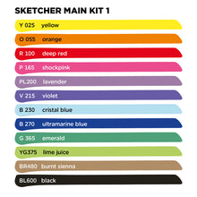 Load image into Gallery viewer, Molotow Pen Sketcher Set 12 Pack - Character Kit
