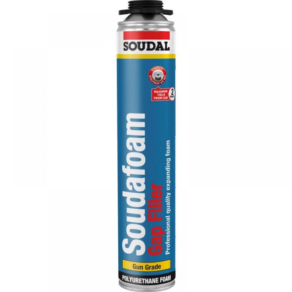 Soudal Soudafoam Expanding Foam Gap Filler - Gun Grade - 750ml