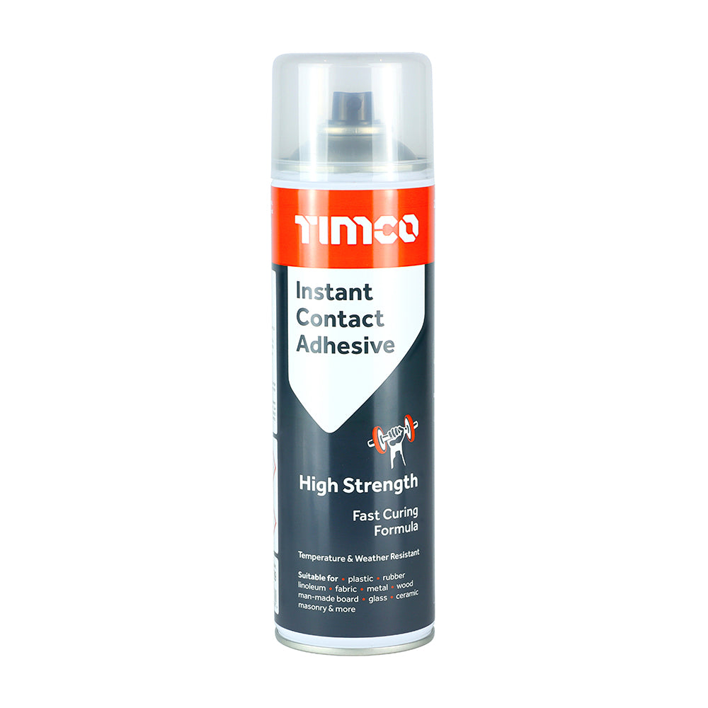 Timco Instant Contact Adhesive - Spray 500ml