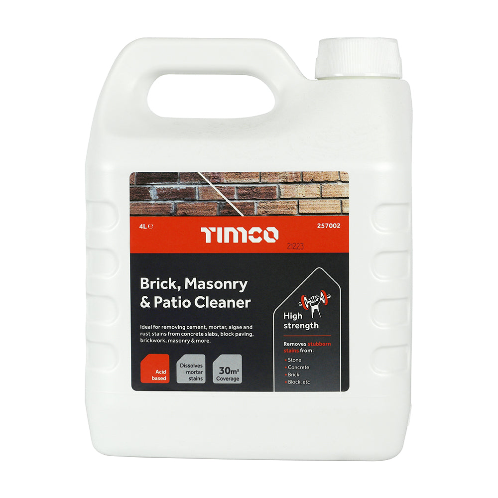 Brick, Masonry & Patio Cleaner - 4L