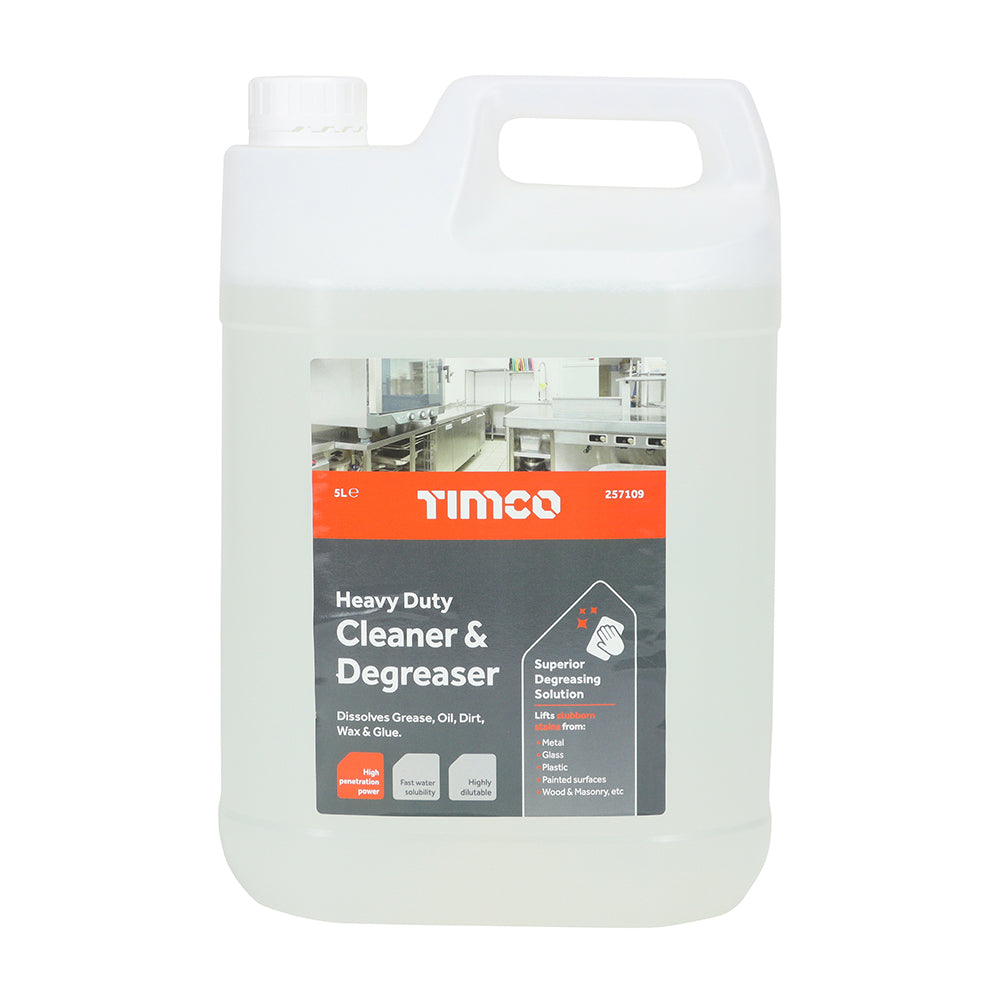 Timco Heavy Duty Solvent Cleaner & Degreaser - 5L