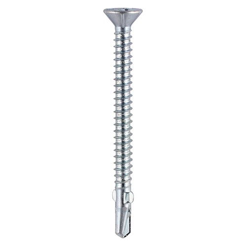 Zinc Countersunk Self Drilling Light Wing Tip Screw